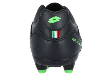 Lotto Stadio 705 FG JR Black-Spring Green