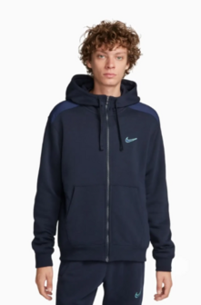 Nike Fleece Hooded Vest Navy