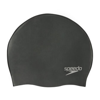 Speedo Badmuts Plain Moulded Silicone Black