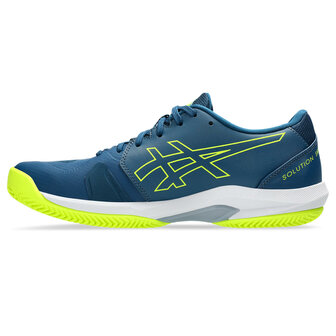 Asics Solution Swift FF 2 Clay - MAKO BLUE/SAFETY YELLOW