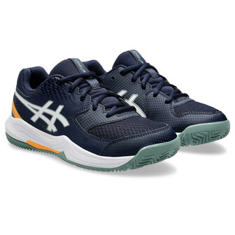 Asics Gel Dedicate 8 Padel GS - MIDNIGHT/WHITE