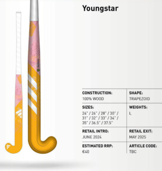 Adidas Youngstar .9 Junior Spark/Pink Spark