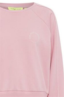 TheJoggConcept SAGE Piping Sweater - Rose