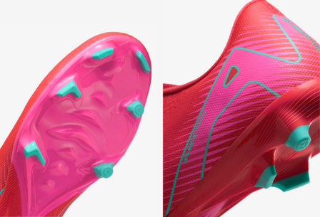 Nike Zoom Vapor 16 Academy FG/MG - FQ8374-800 - Ember Glow/Aurora Green