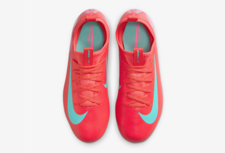 Nike JR Zoom Vapor 16 Academy FG/MG - FQ8392-800 - Ember Glow/Aurora Green