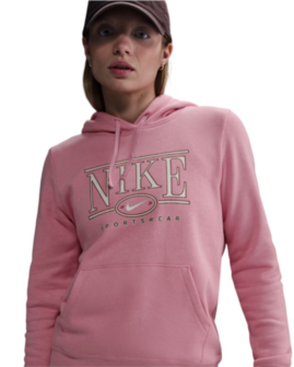 NIKE W NSW CLUB FLEECE STD GX HOODIE - IB1992-669 - Rose