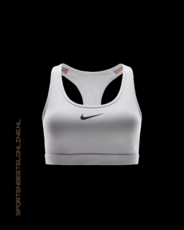 NIKE DRI-FIT SWOOSH WOMEN&#039;S BRA - DX6821-100 - WIT