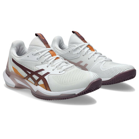 Asics Solution Speed FF 3 Clay White/Dusty Mauve