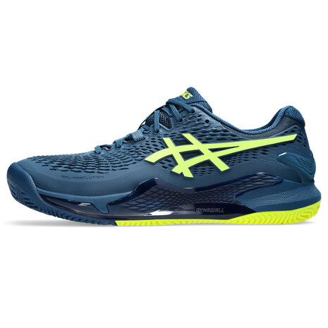 Asics Gel Resolution 9 Clay MAKO BLUE/SAFETY YELLOW