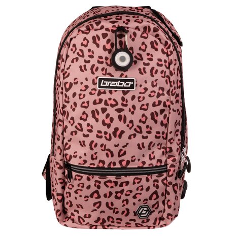 Brabo Hockey Rugtas FUN - Cheetah/Soft Pink