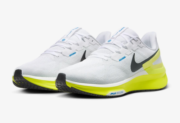 Nike AIR ZOOM STRUCTURE 25 MEN - White/Black