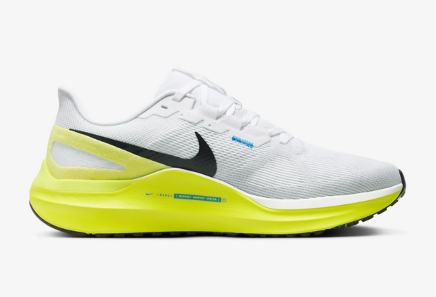 Nike AIR ZOOM STRUCTURE 25 MEN - White/Black