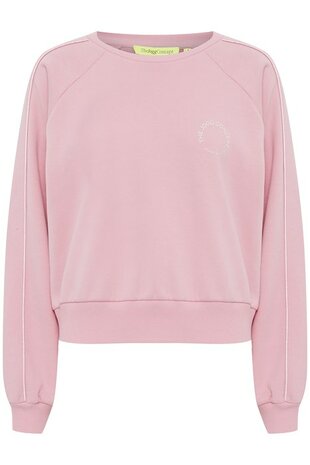 TheJoggConcept SAGE Piping Sweater - Rose