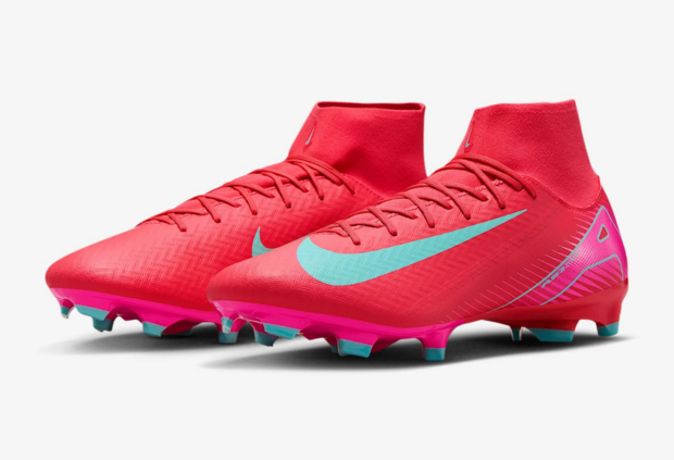 Nike Zoom Superfly 10 ACAD FG/MG - FQ1456-800 - Ember Glow/Aurora Green