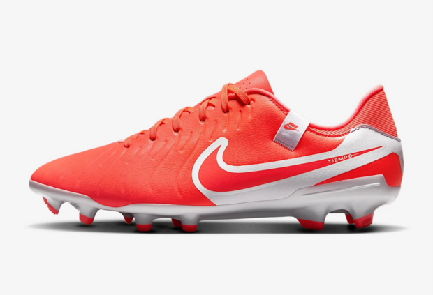 Nike Tiempo Legend 10 Academy FG/MG - DV4337-800 - Hot Lava/White