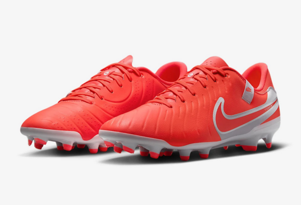 Nike Tiempo Legend 10 Academy FG/MG - DV4337-800 - Hot Lava/White