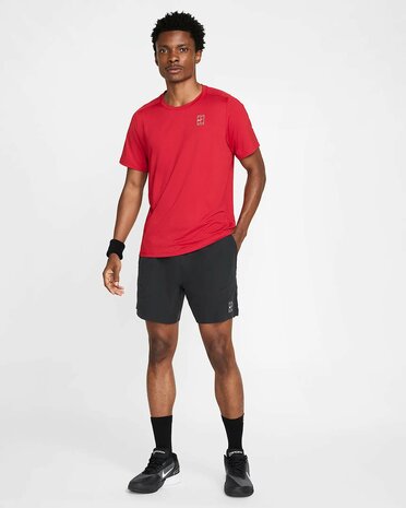 Nike Court Advantage Men's Dri-Fit Short - FZ6913-010 - Zwart