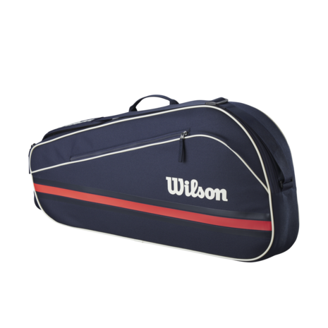 WILSON 3PK TEAM RACKET BAG NAVY - WR8039801001